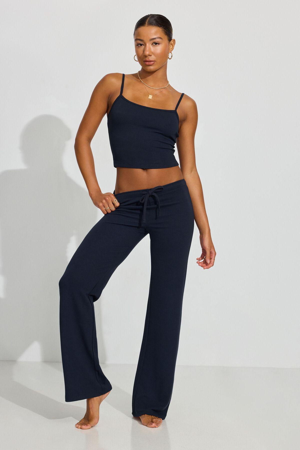 Waffle Flare Pants Product Image