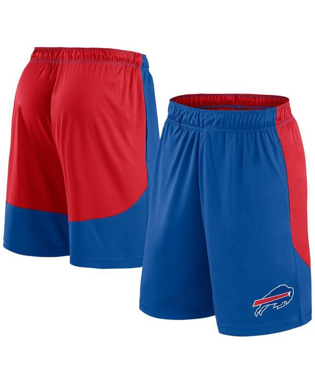 Fanatics Mens Royal Buffalo Bills Go Hard Shorts - Royal, Red Product Image