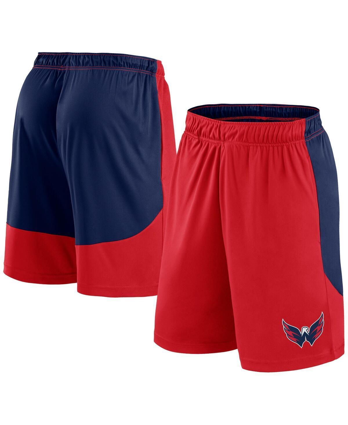 Fanatics Mens Red Washington Capitals Go Hard Shorts - Red Product Image