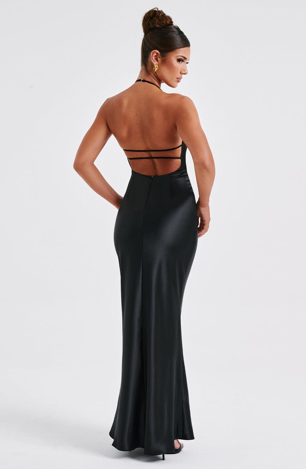 Delphine Maxi Dress - Black Product Image