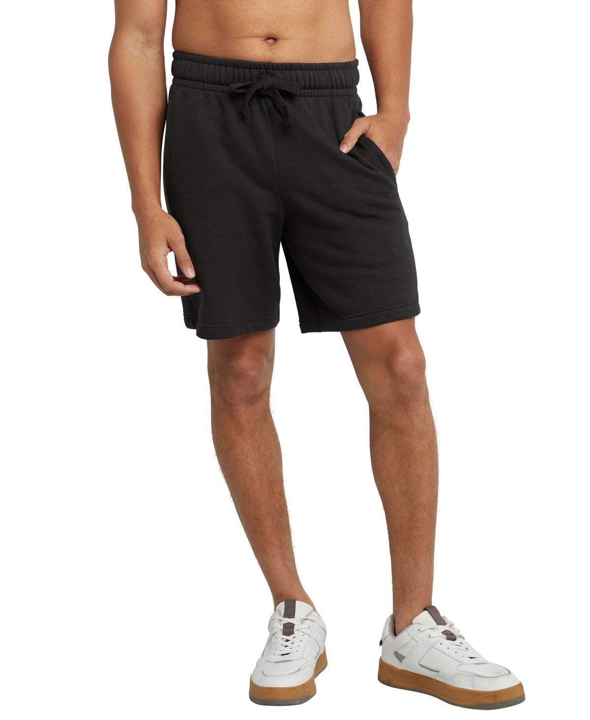 Mens Hanes Originals Fleece Pockets Sweat Shorts Product Image