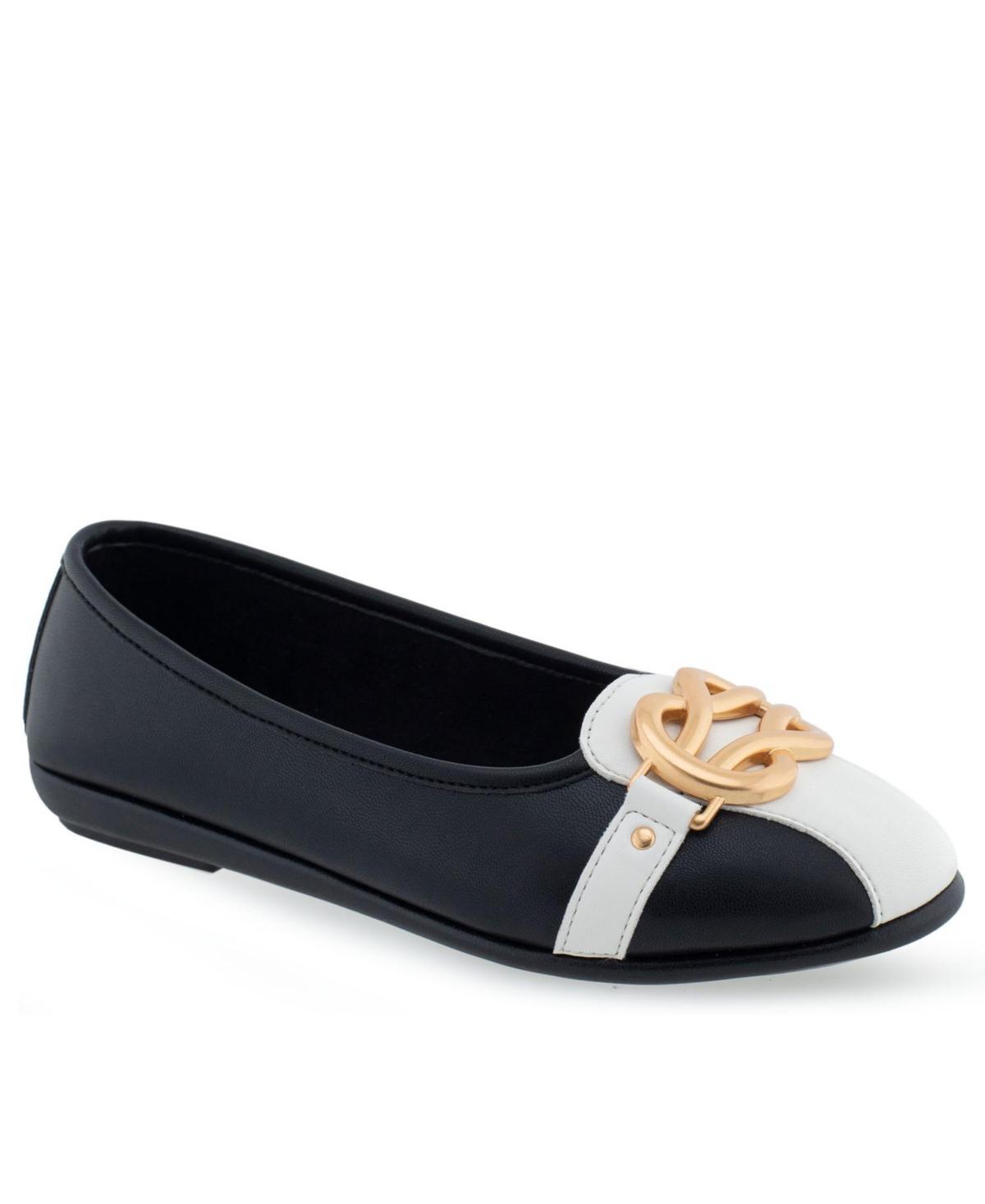 Aerosoles Big Bet Womens Suede Ballet Flats Product Image