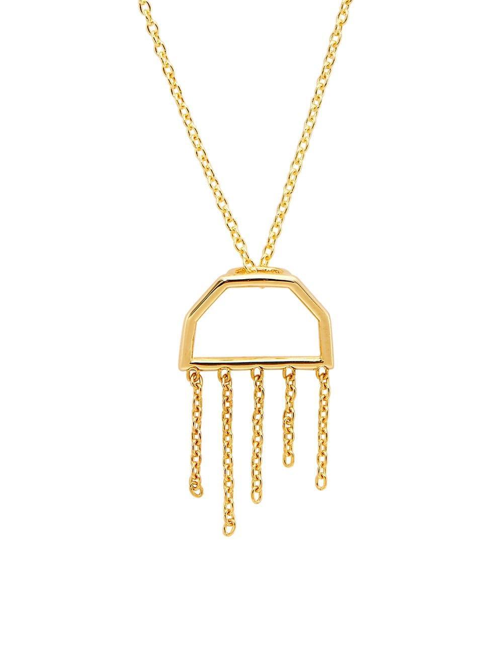 Womens Pura Medusa Goldtone Jellyfish Pendant Necklace Product Image