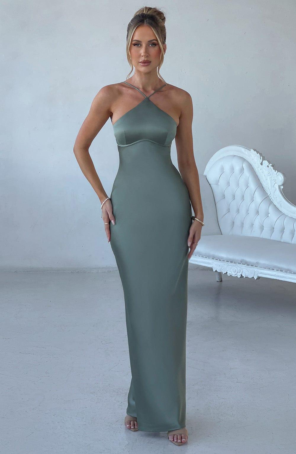 Sinead Maxi Dress - Sage Product Image