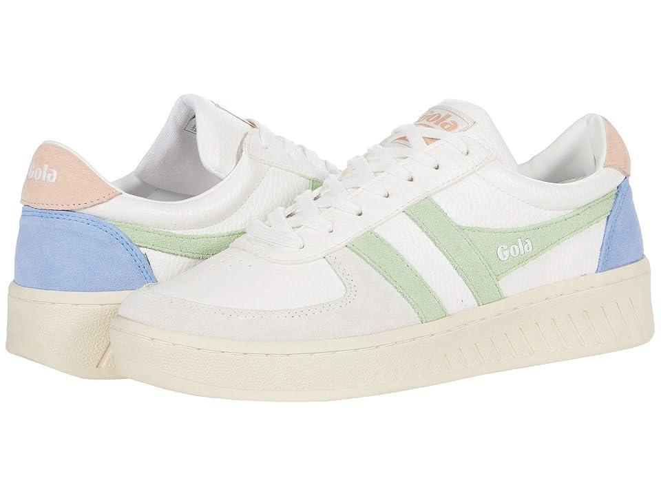 Gola Grandslam Trident Patina Green/Pearl Pink) Women's Shoes Product Image