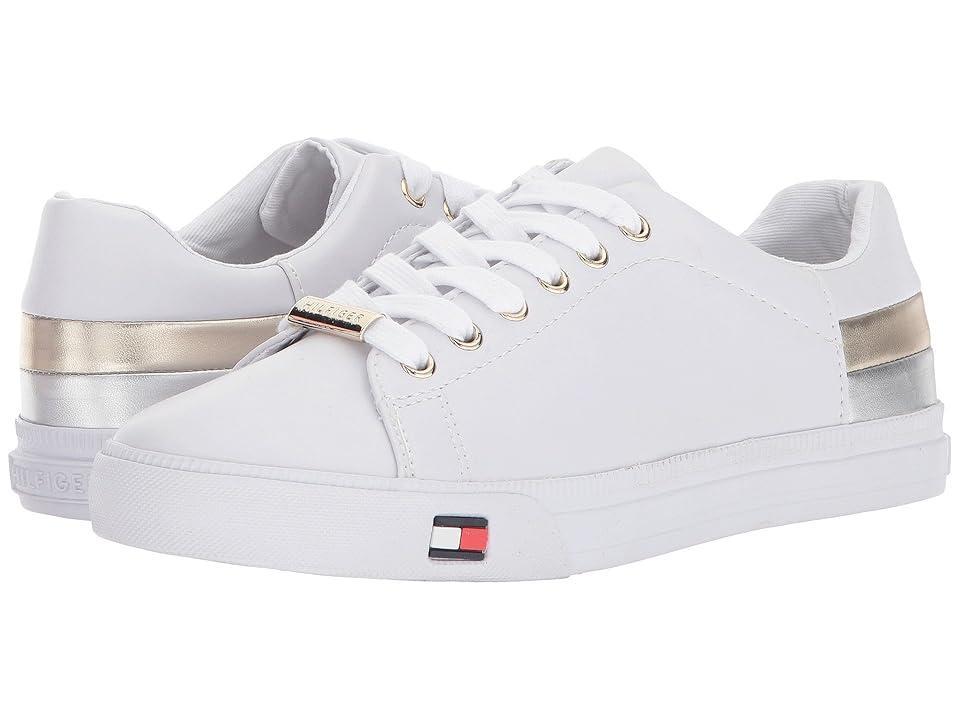 Tommy Hilfiger Laddi (WhiteGold) Women's Shoes Product Image