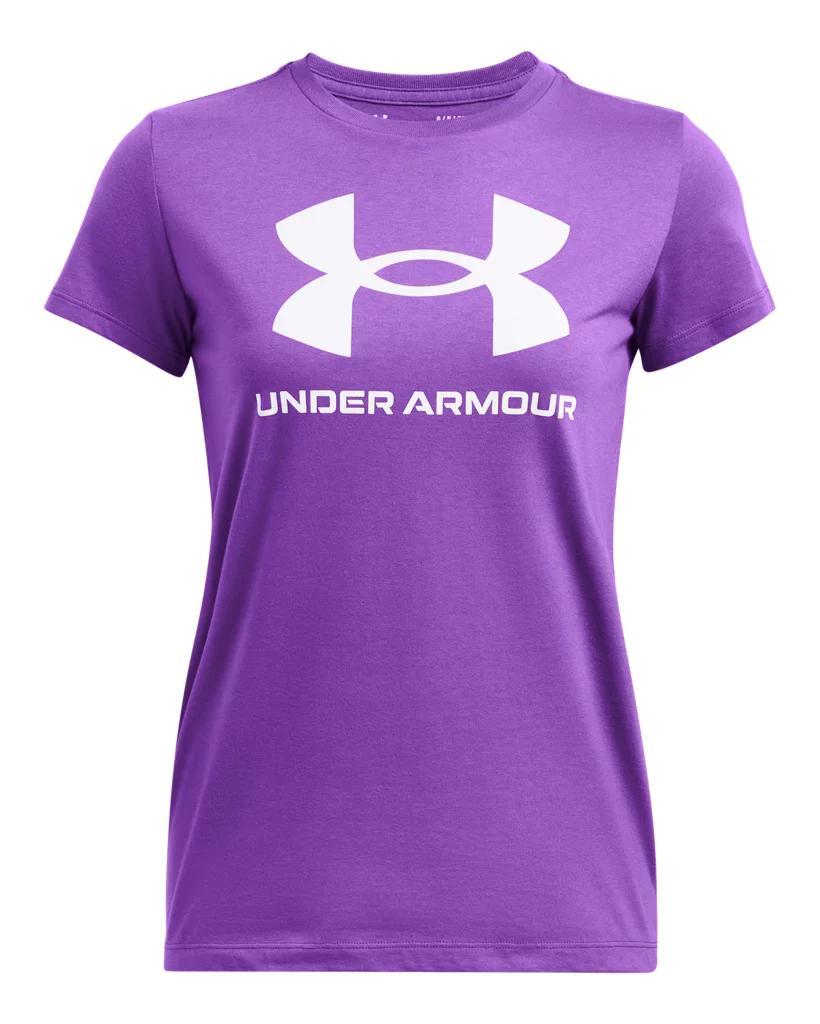 Womens UA Rival Logo Short Sleeve Product Image