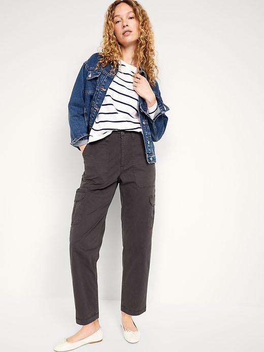 High-Waisted OGC Chino Cargo Pants Product Image