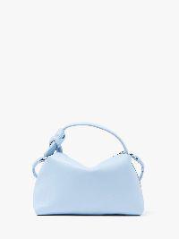 JWA CORNER BAG - LEATHER TOP HANDLE BAG in blue | JW Anderson US  Product Image