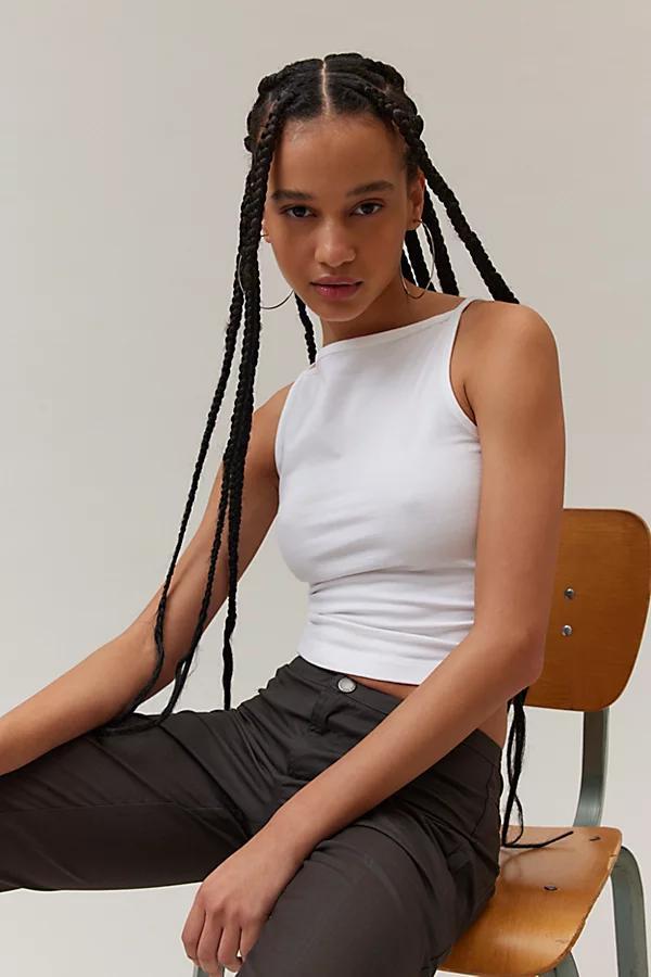 BDG Romy Boatneck Cropped Tank Top Womens at Urban Outfitters Product Image