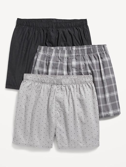 3-Pack Poplin Boxer Shorts Product Image