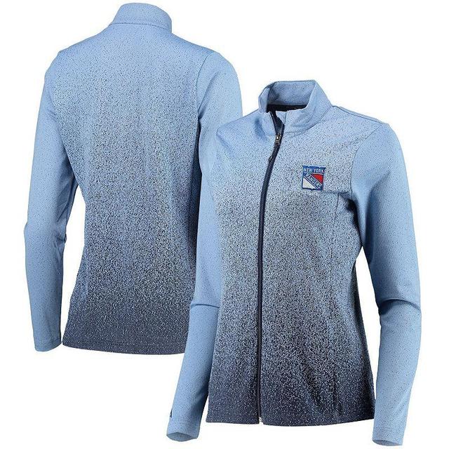 Womens Antigua Royal New York Rangers Guide Desert Dry Full-Zip Jacket - Royal Product Image