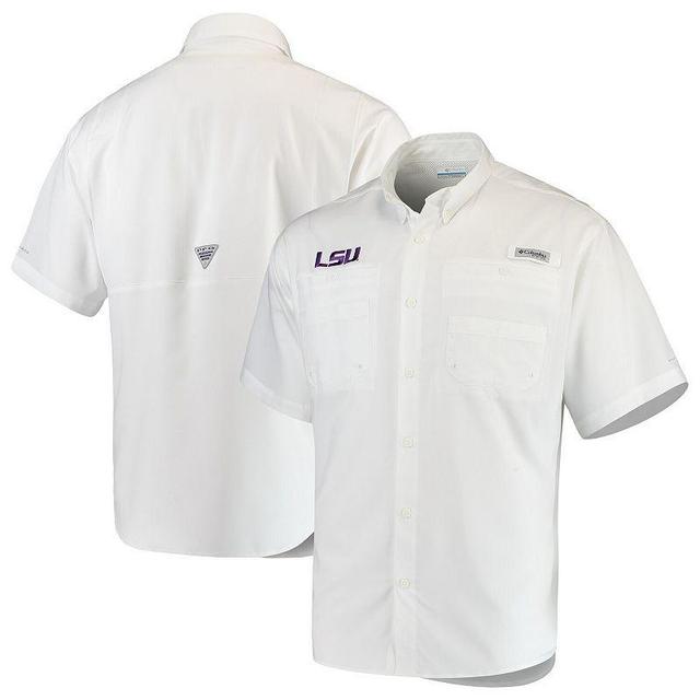 Mens Columbia LSU Tigers PFG Tamiami Shirt Product Image