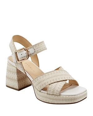 Marc Fisher Ltd. Womens Gemmie Strappy Espadrille Platform Sandals Product Image