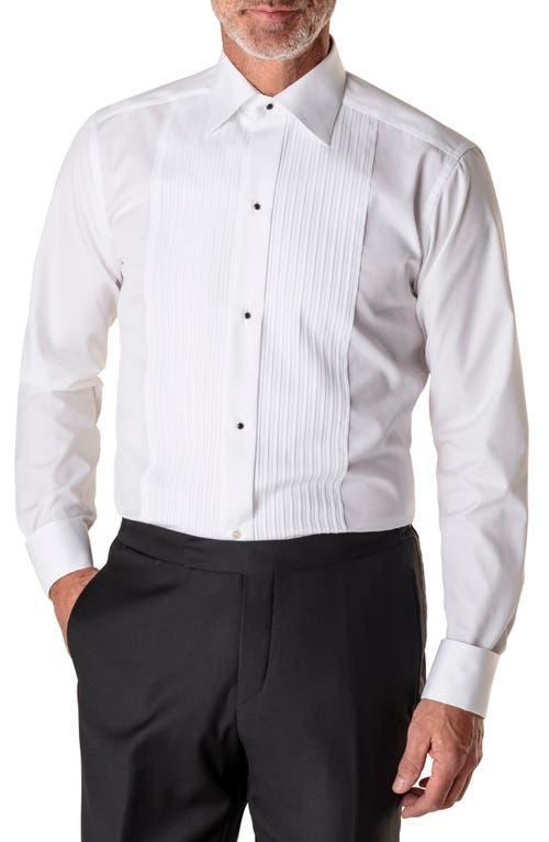 Mens Contemporary-Fit Pleated Bib Dress Shirt Product Image