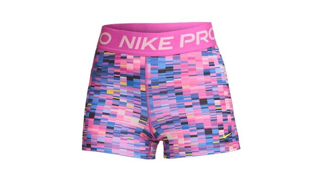 Nike Women's Mid-Rise 3" Printed Training Shorts Product Image