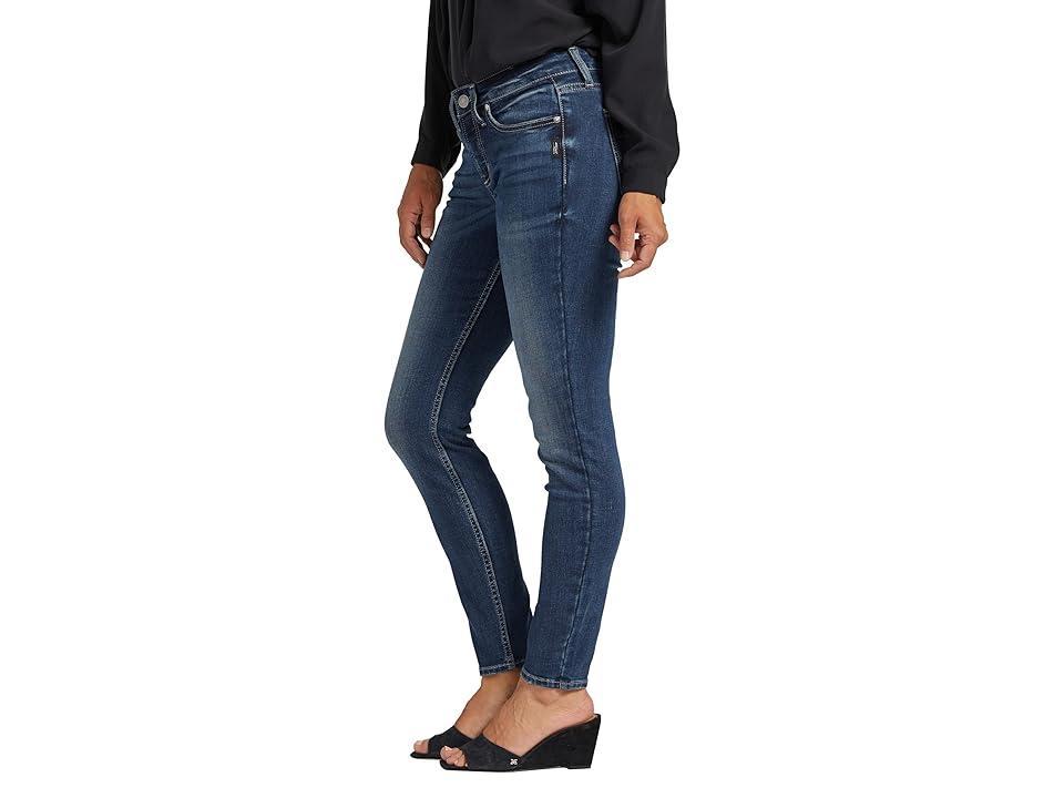 Silver Jeans Co. Suki Mid-Rise Skinny Jeans L93136COO312 (Indigo) Women's Jeans Product Image