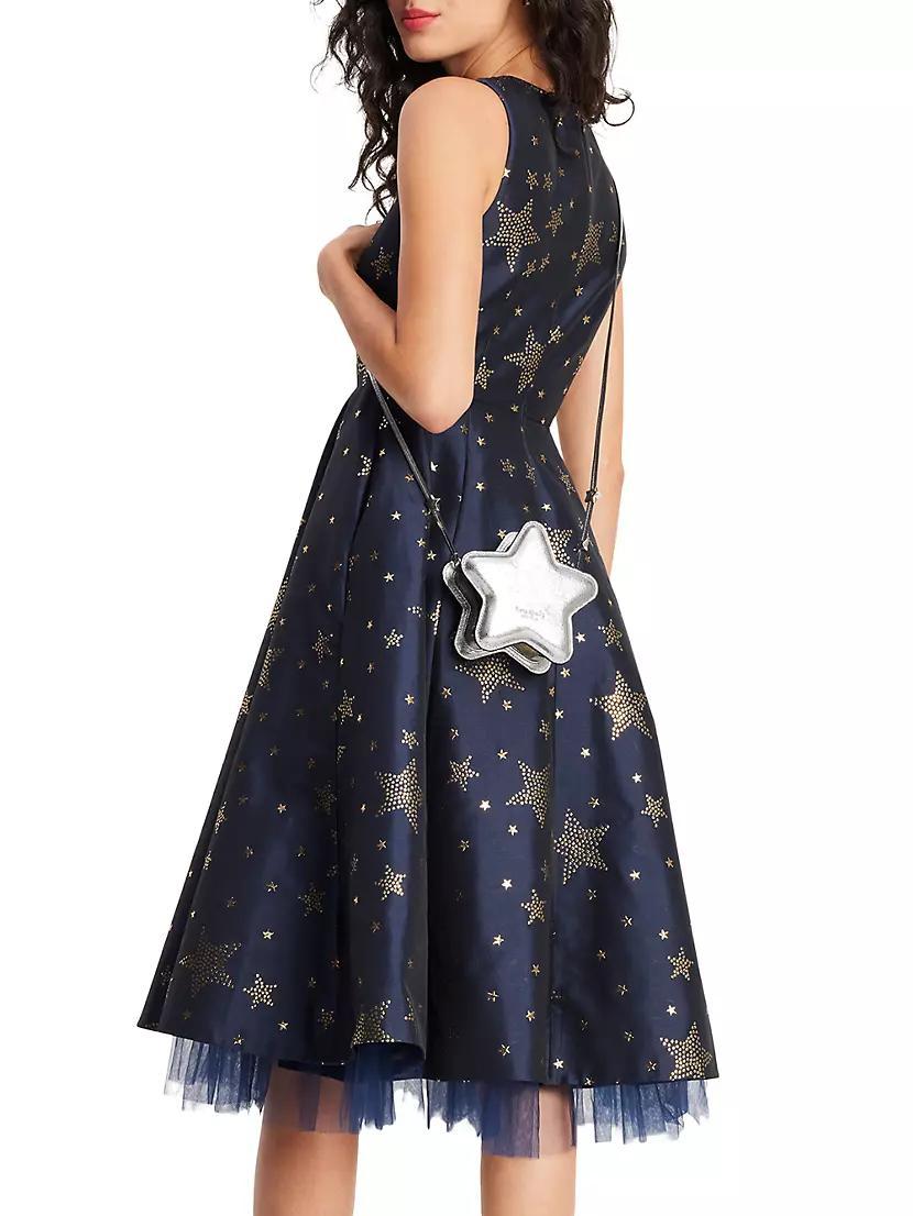 Starlight Brocade Midi-Dress Product Image