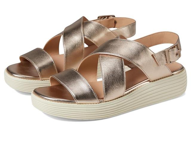 Cole Haan Originalgrand Platform Sandal (Rose Gold Talca/Ivory) Women's Sandals Product Image