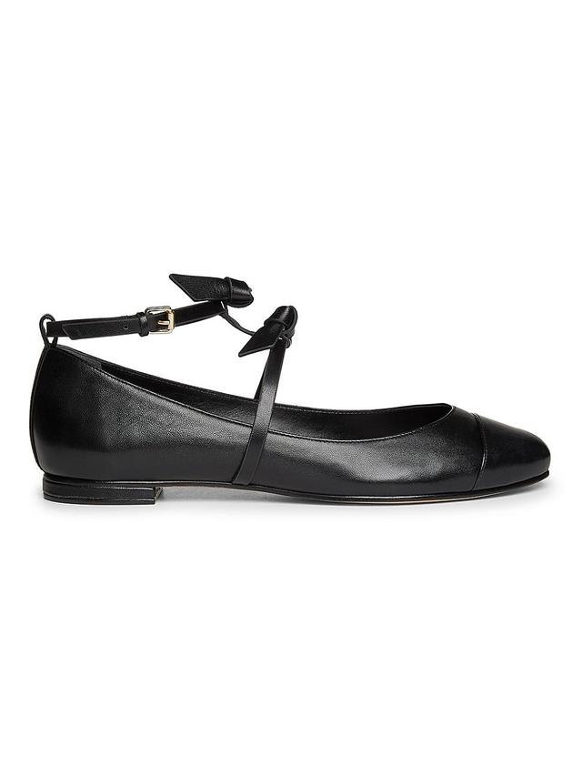 Womens Slim Clarita Leather Ballet Flats Product Image