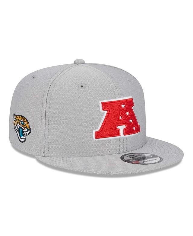 Mens New Era Gray Jacksonville Jaguars 2024 Pro Bowl 9FIFTY Adjustable Snapback Hat Product Image