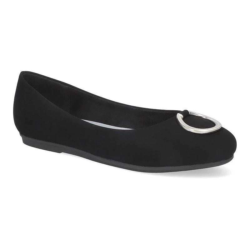 Easy Street Dia Womens Ballet Flats Black Product Image