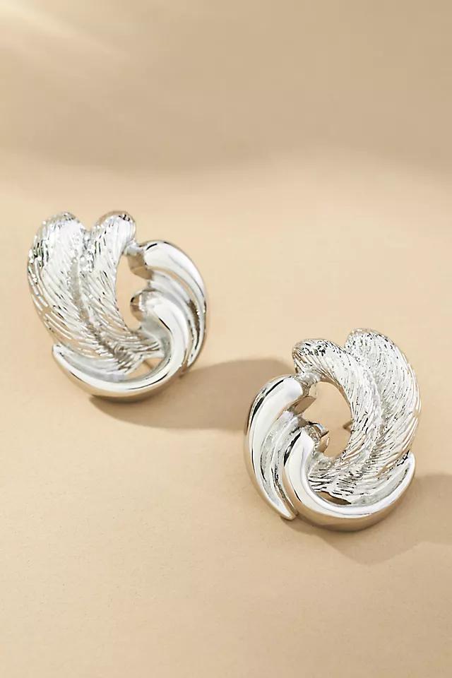 Spiral Molten Post Earrings Product Image