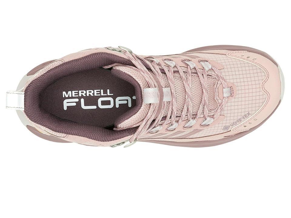 Merrell Moab Speed 2 Mid GTX(r) (Adobe Rose) Women's Climbing Shoes Product Image