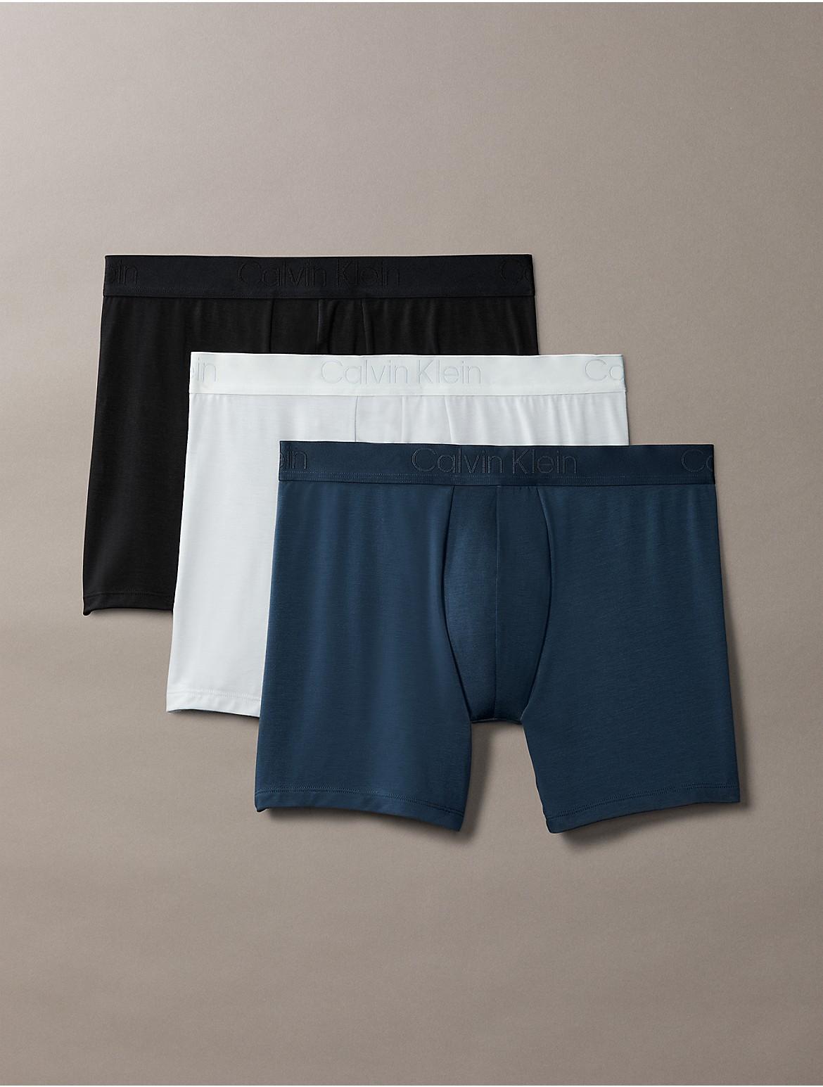 Calvin Klein Mens CK Black 3-Pack Boxer Brief - Multi - XL Product Image