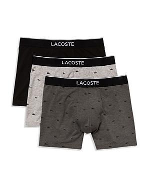 Lacoste Branded Waist Long Stretch Classic Boxer Briefs 3 Product Image