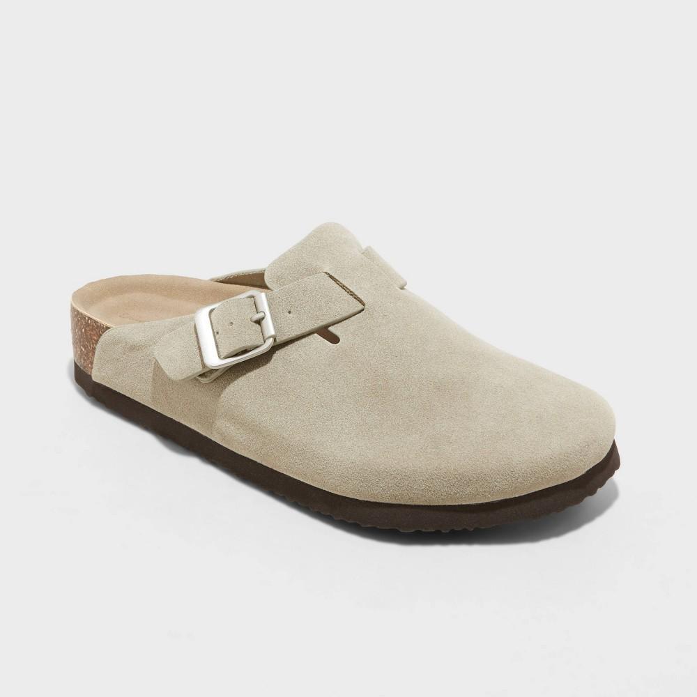 Women's Betsy Clog Mule Flats - Universal Thread™ Taupe 9.5 Product Image