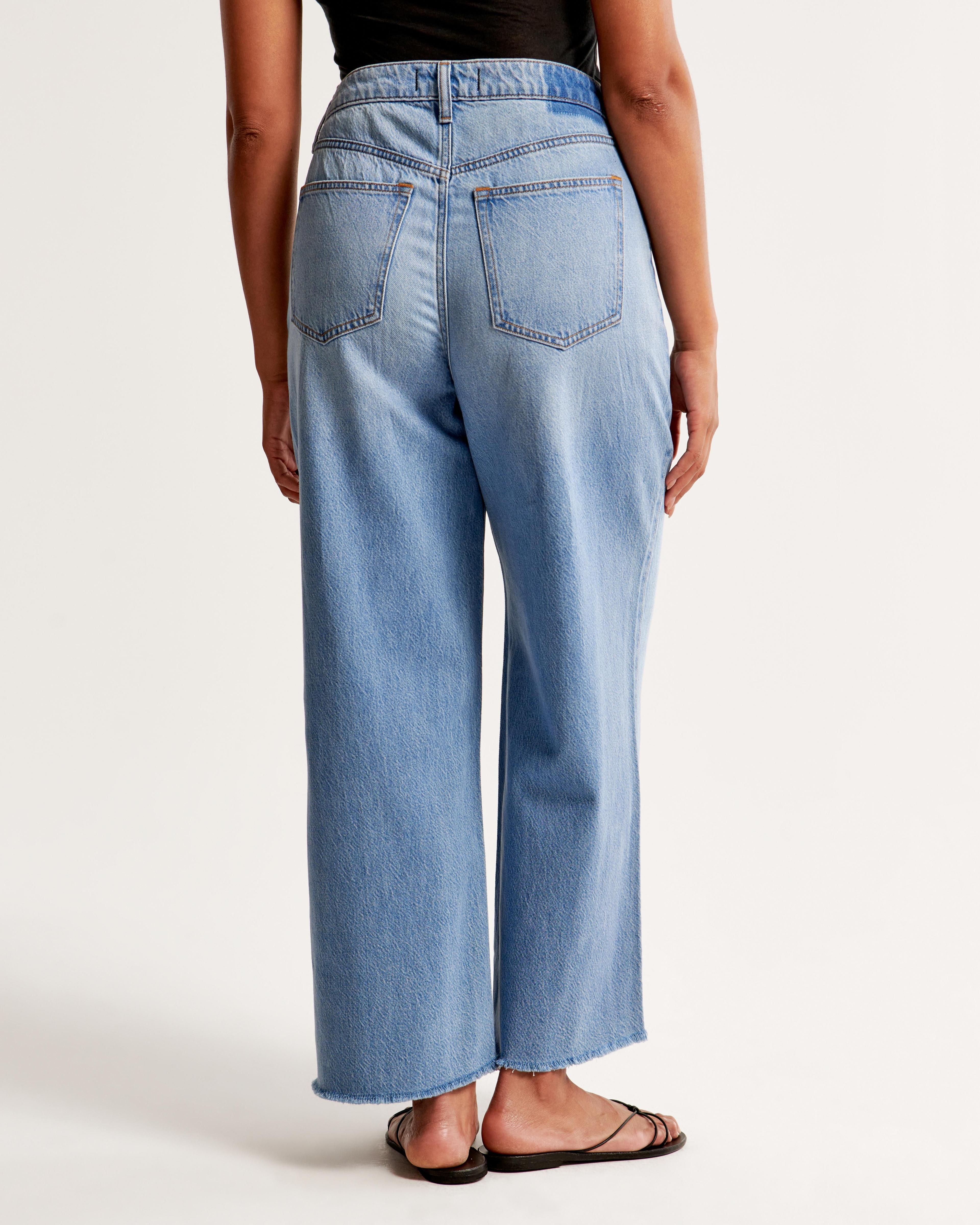 Curve Love High Rise Cropped Wide Leg Jean Product Image