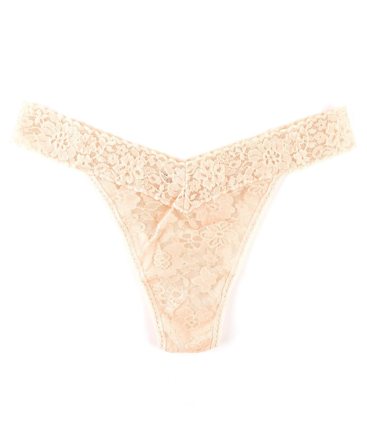 Hanky Panky Womens Daily Lace Original Rise Thong Product Image