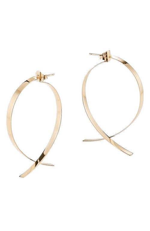 Lana Up Down Hoop Earrings Product Image