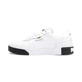 PUMA Cali Women's Sneakers in White/Black Product Image