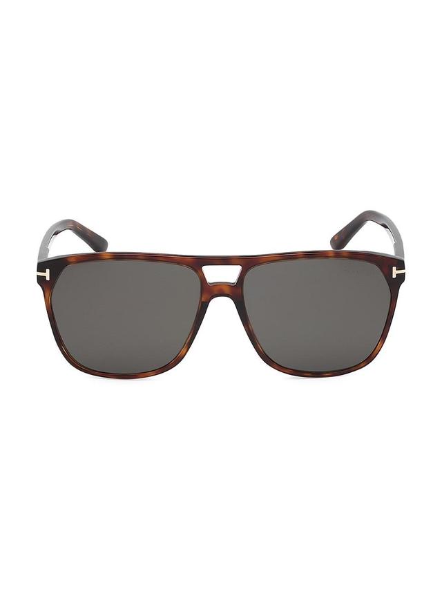 Mens Shelton 59MM Geometric Sunglasses Product Image