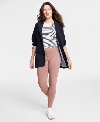 Women's Mid-Rise Ankle-Length Leggings, Created for Macy's Product Image