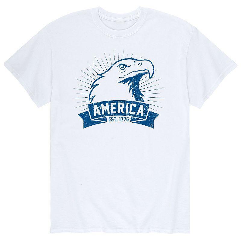 Mens Bald Eagle Americana Tee Product Image