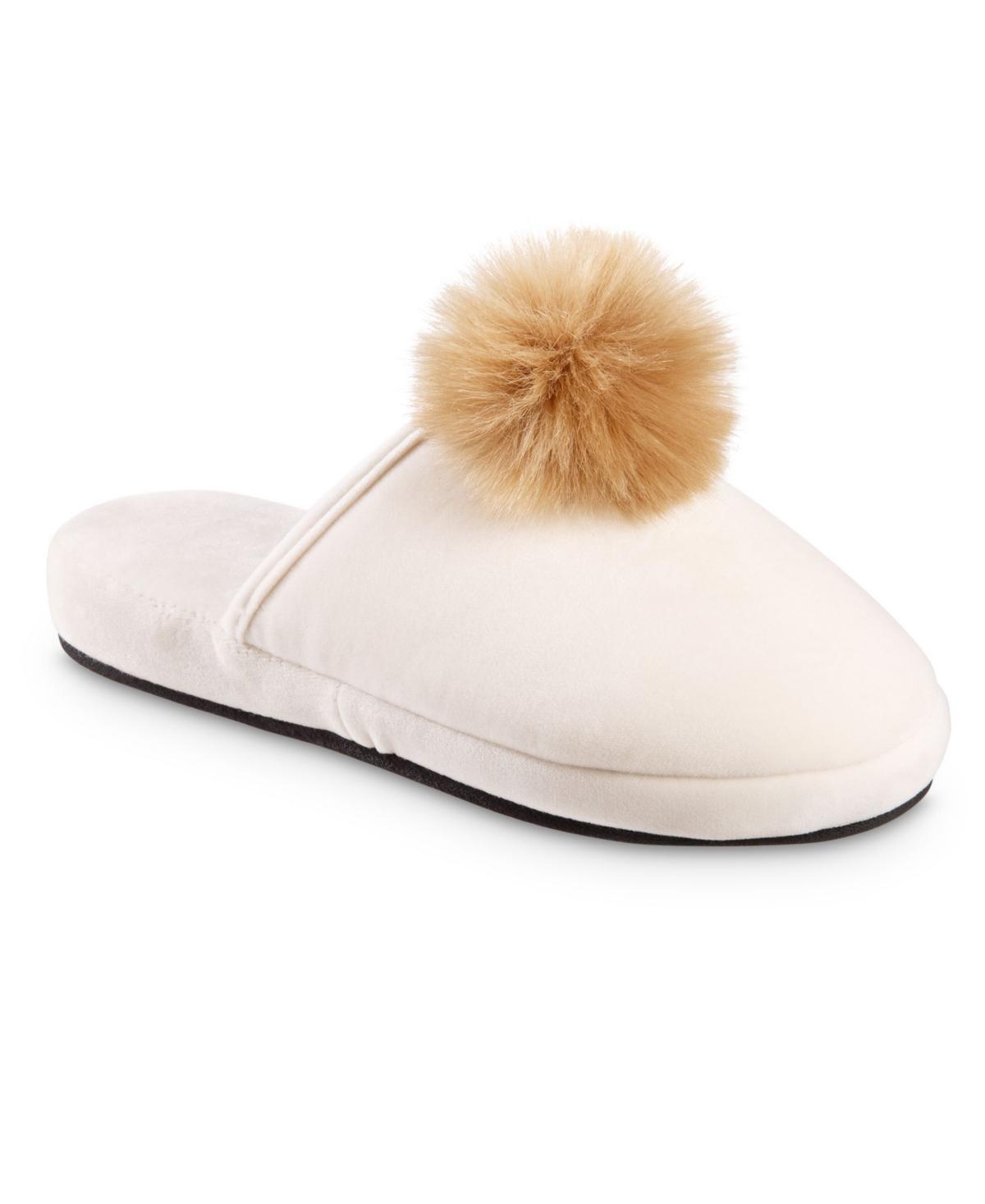 isotoner Velour Valerie Comfort Womens Slippers Product Image