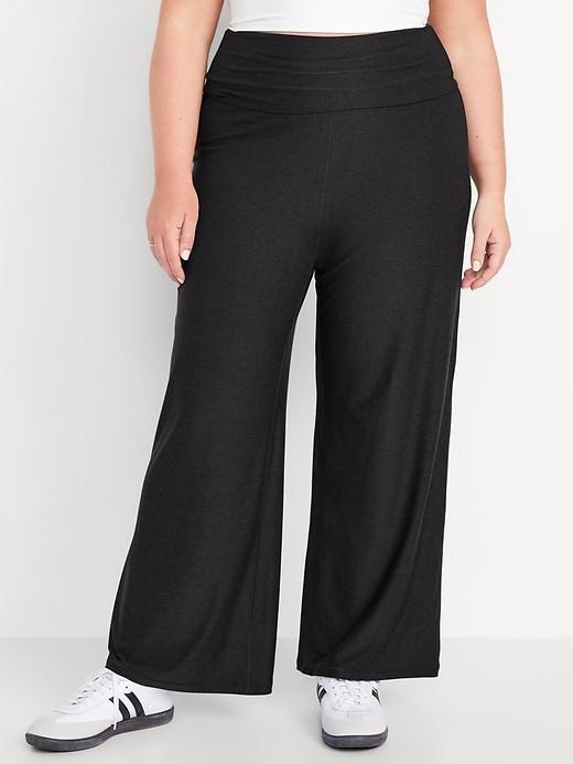 High-Waisted CloudMotion Wide-Leg Pants Product Image