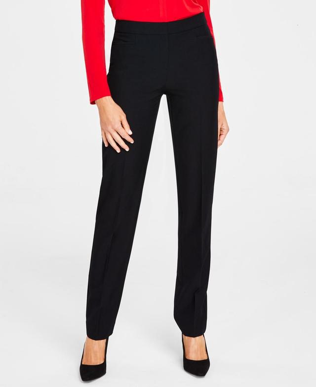 Women's Mid-Rise L-Pocket Straight-Leg Pants, Regular, Long & Short Lengths, Created for Macy's Product Image