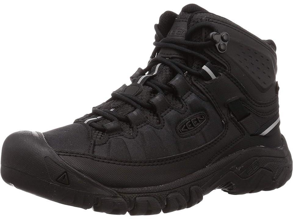 KEEN Targhee Exp Mid WP Black) Men's Shoes Product Image