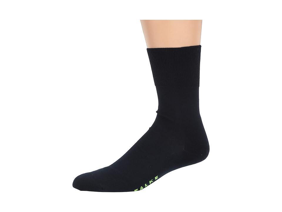 Falke Cotton Run Socks (Marine) Knee High Socks Shoes Product Image