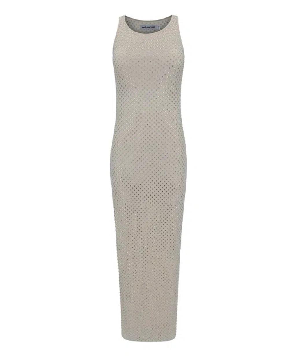 Long Dress In Cream Product Image