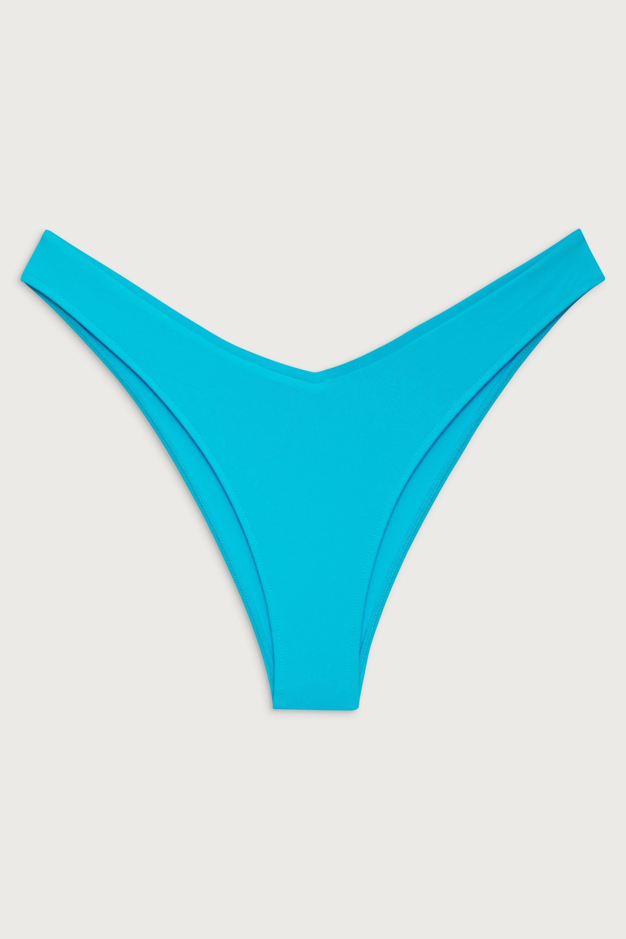 Enzo Cheeky Bikini Bottom - Morning Blue Product Image