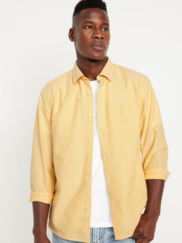 Classic Fit Non-Stretch Everyday Oxford Shirt for Men Product Image