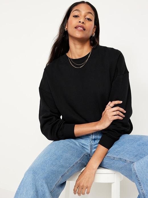 SoComfy Oversized Tunic Sweatshirt Product Image