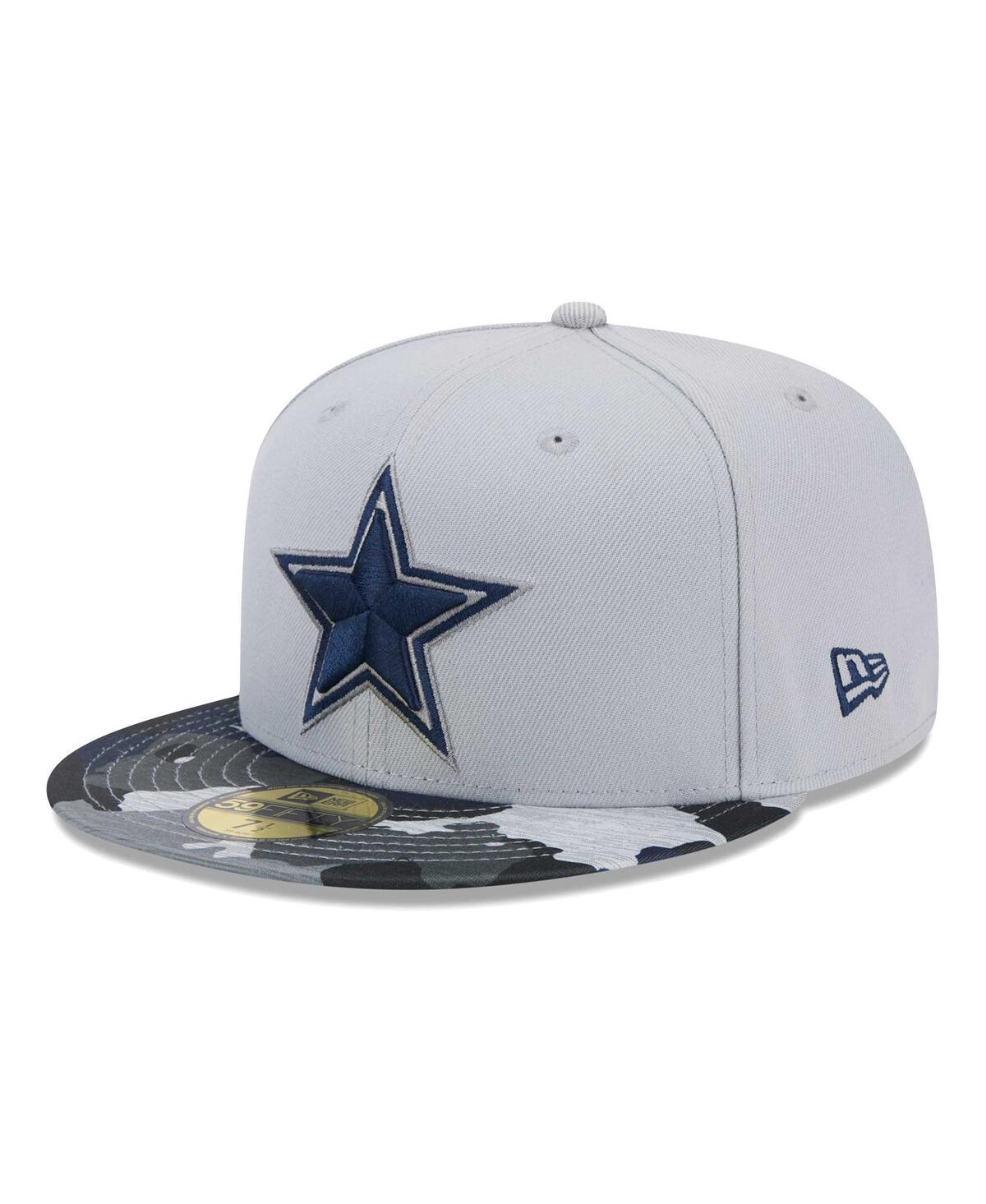 Mens New Era Gray Dallas Cowboys Active Camo 59FIFTY Fitted Hat Product Image