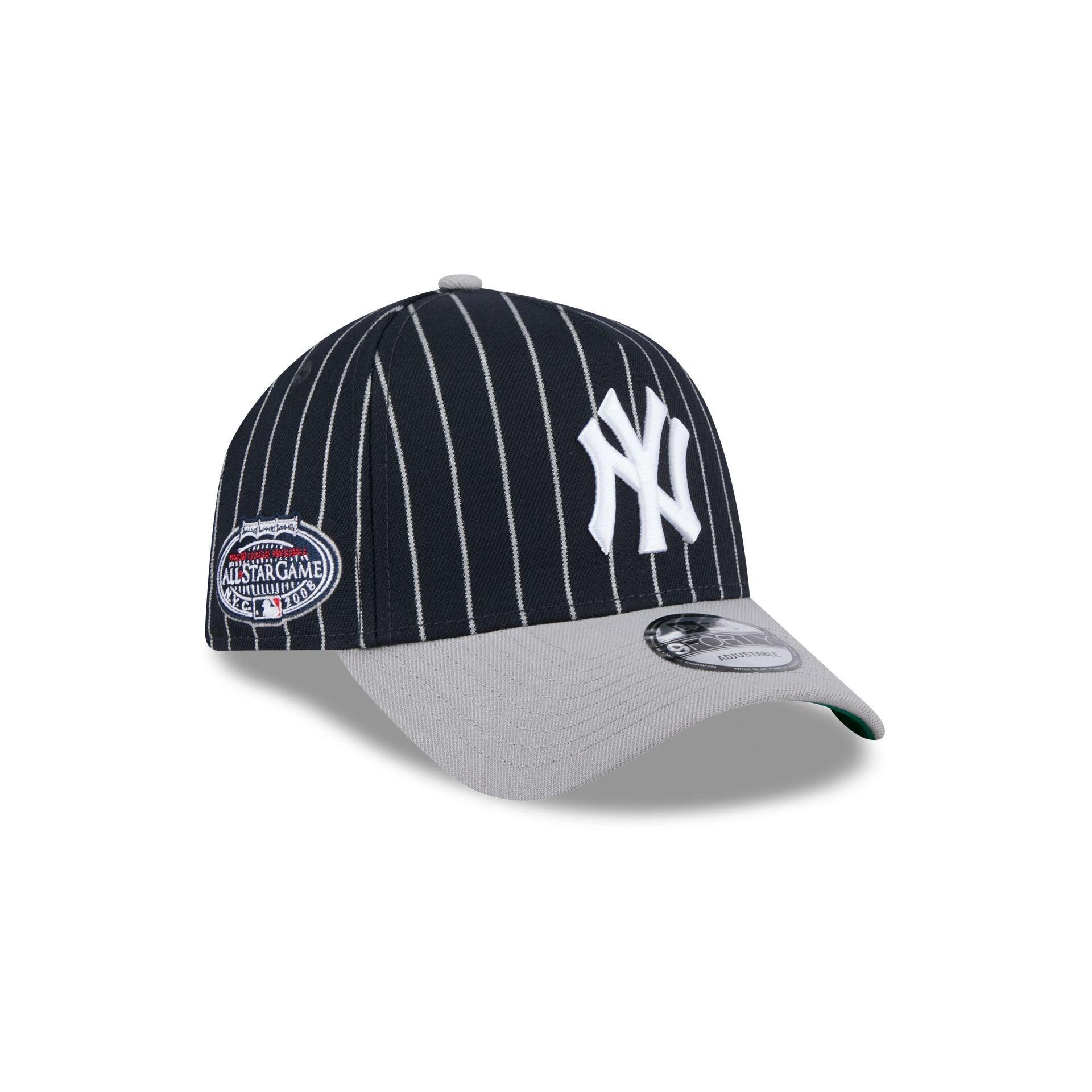 New York Yankees All-Star Game Pack Pinstripe 9FORTY A-Frame Snapback Hat Male Product Image