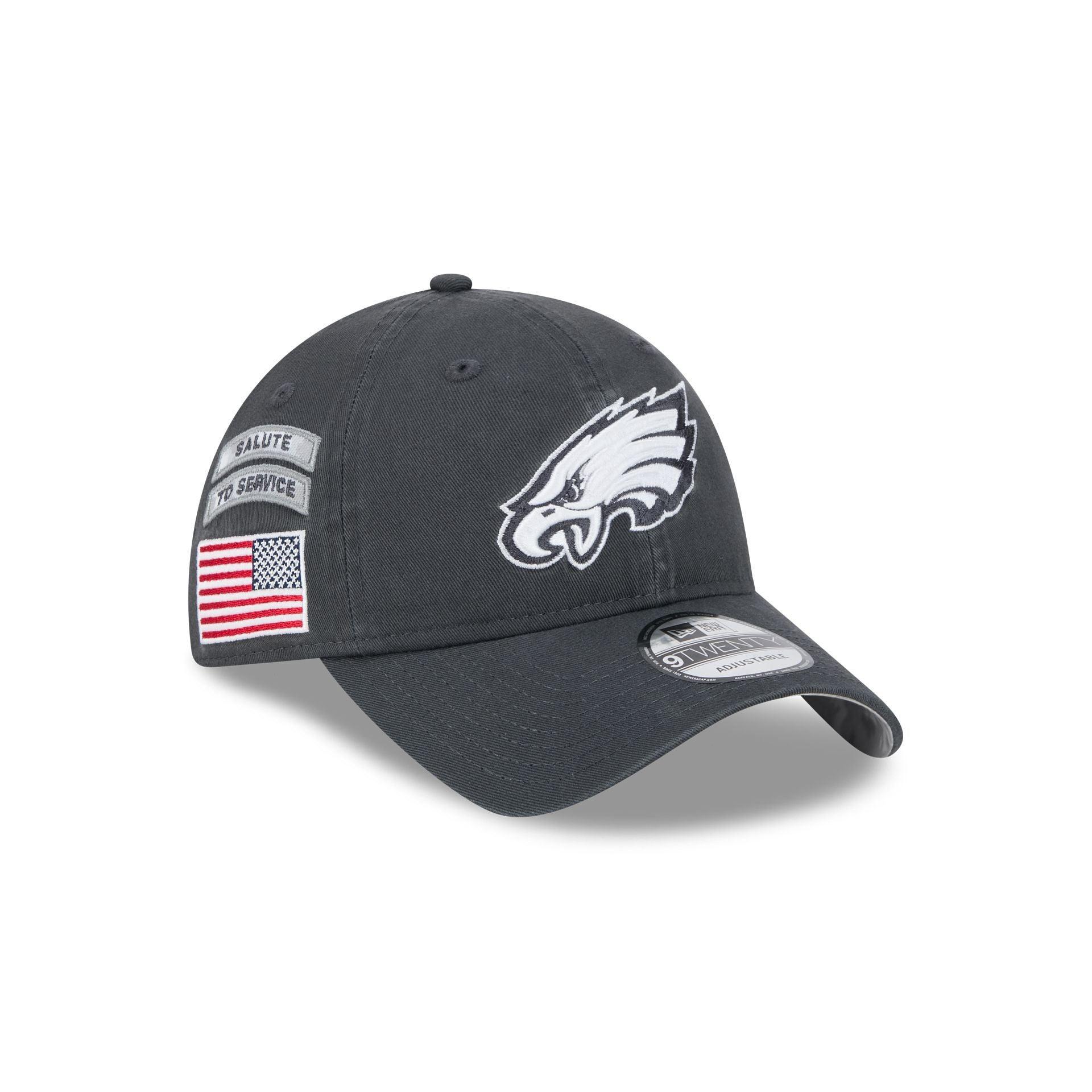 Philadelphia Eagles 2024 Salute to Service 9TWENTY Adjustable Hat Male Product Image